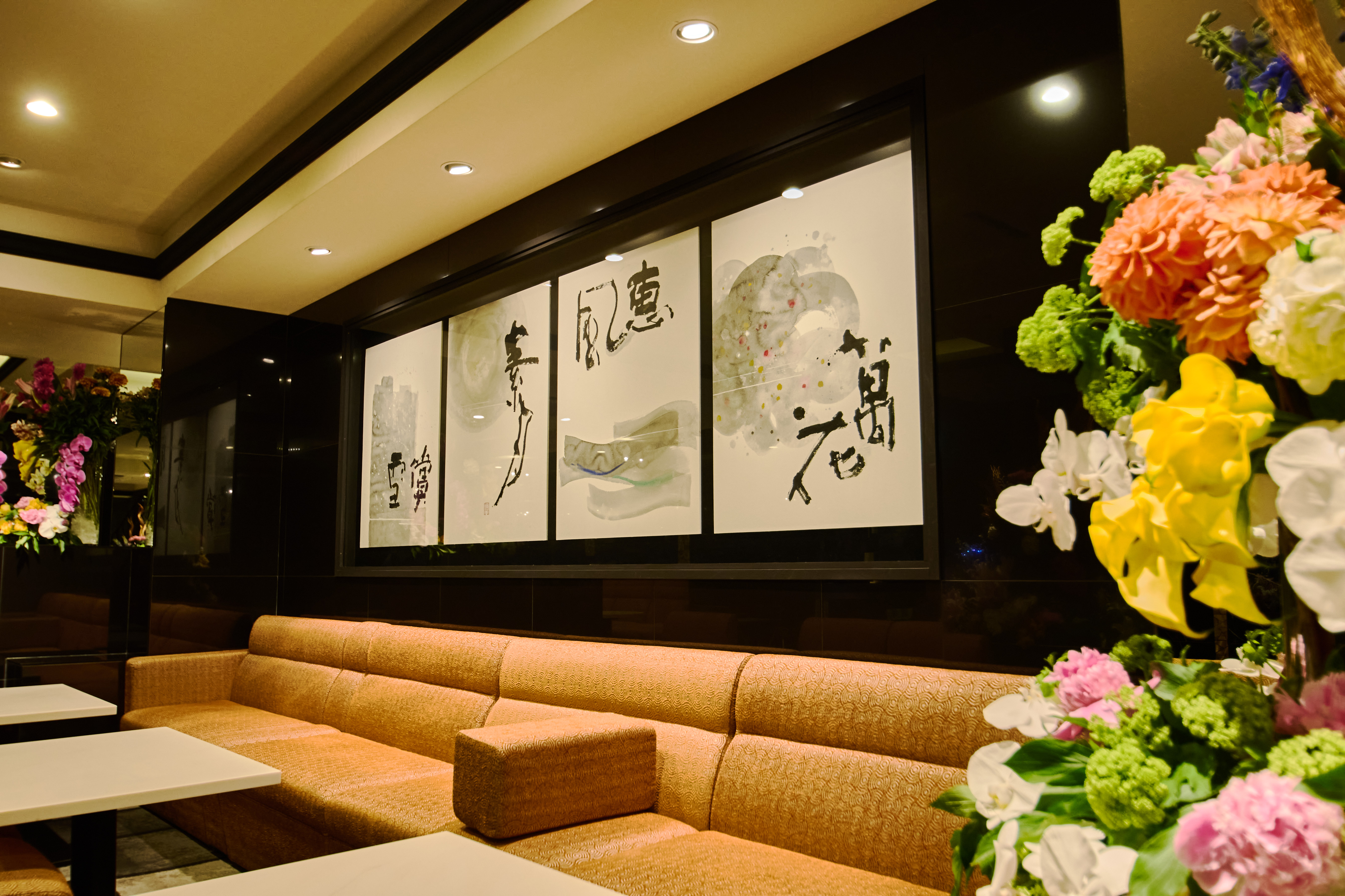 Noboru店内のアート